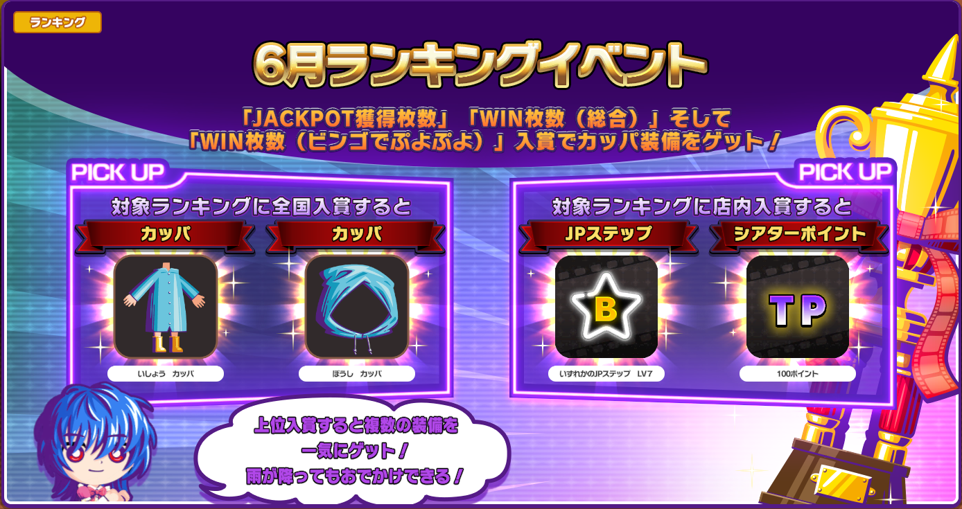 2025年6月ランキングイベント開催！